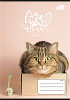 Exercise book, A5, lined, 32 sheets, 4-8. class, COOL BY VICTORIA 